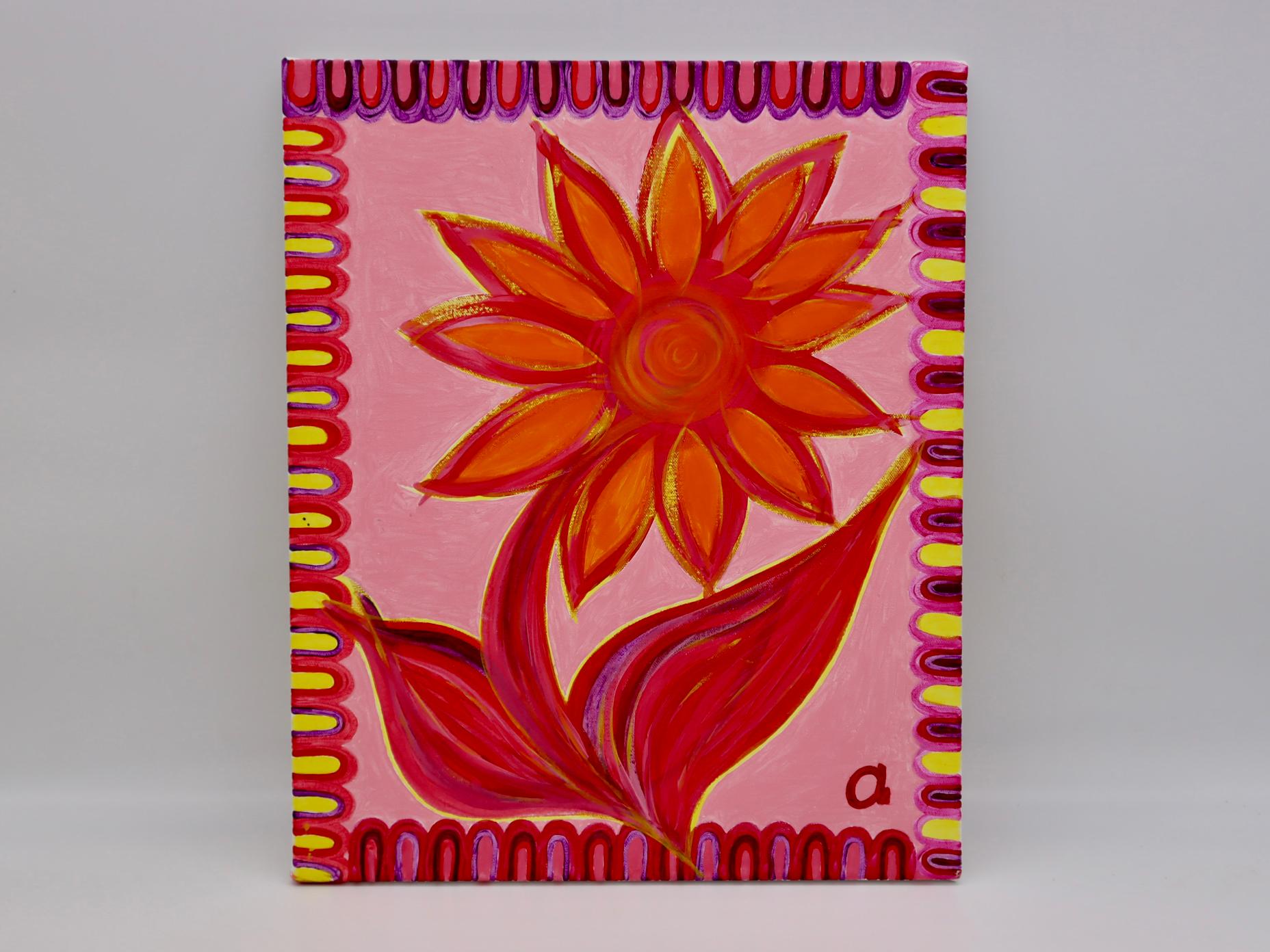 Fleur rouge