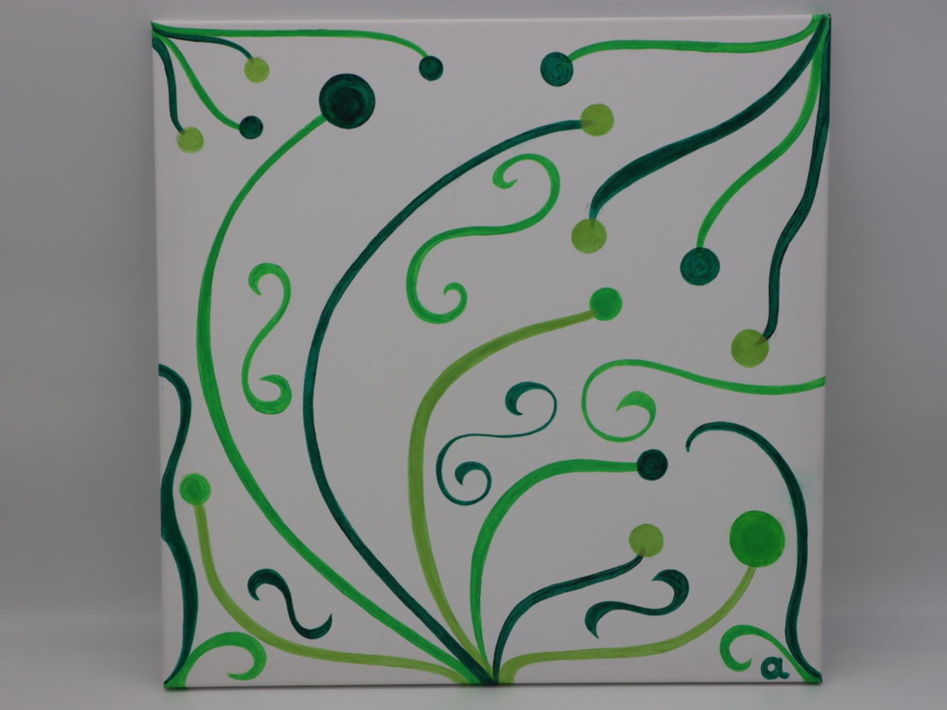 Nature verte perles