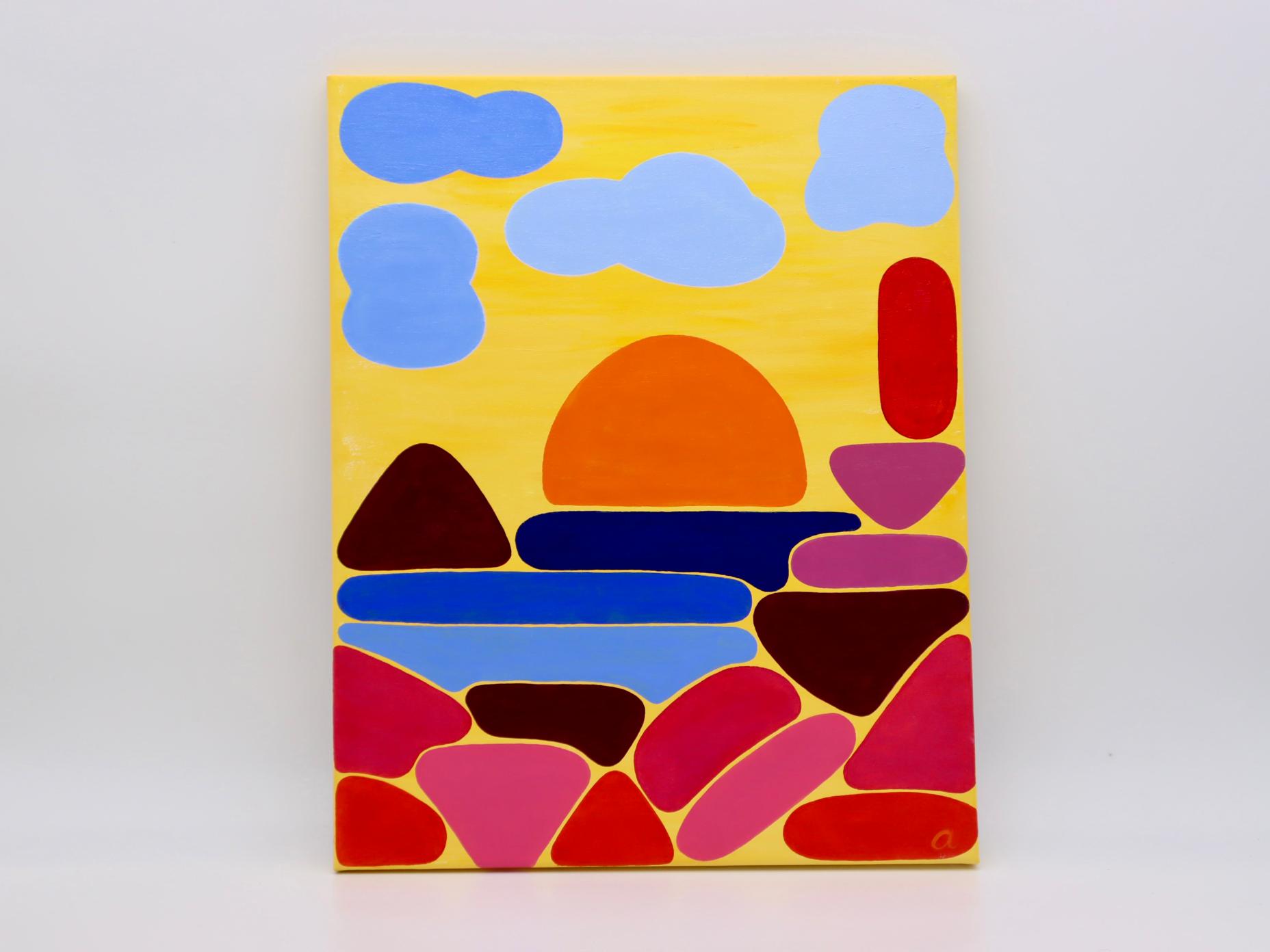 Côte de Granit Rose / jaune